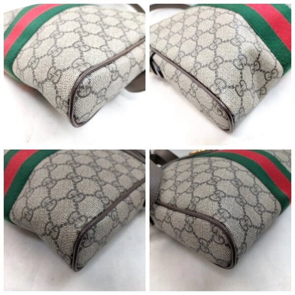 Gucci Shoulder Bag Brown PVC 760-032825 - Picture 6 of 14